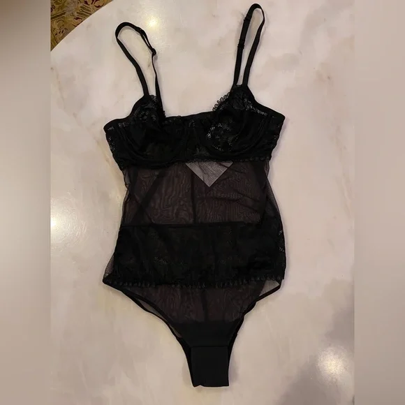 La Perla Studio Black Bodysuit 34 B NWT - Picture 1 of 8
